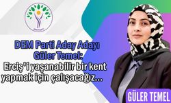 Güler Temel: Erciş'i yaşanabilir bir kent yapmak için çalışacağız