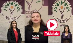 Dem Parti Van Büyükşehir Belediye Eş Başkan Kadın Aday Adayları Konuştu