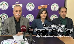 Mustafa Avcı Kocaeli DEM Parti Eş başkan adayı oldu