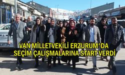 Van Milletvekili Varlı Erzurum'da Seçim Çalışmalarına Start Verdi