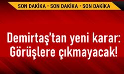 Selahattin Demirtaş’tan yeni karar: Görüşlere çıkmayacak!