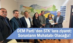 DEM Parti'den STK'lara ziyaret: sorunların muhatabı olacağız!