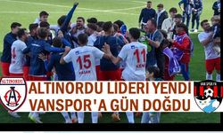 Altınordu kazandı Vanspor FK sevindi!
