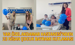 Van Akdamar Hastanesinden Çocuklara "23 Nisan" Sürprizi