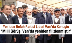Fatih Erbakan Van'da Konuştu “Milli Görüş, Van’da yeniden filizlenmiştir”
