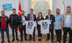Vanspor FK yönetimi ve Taraftar Derneği’nden Büyükşehir’e Ziyaret