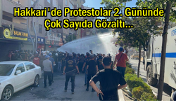 Hakkari'de DEM Partililere polis müdahale etti çok sayıda gözaltı