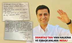 Selahattin Demirtaş’tan Van halkına mesaj