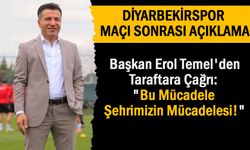 Vanspor Başkanı Temel: "Bu Mücadele Şehrimizin Mücadelesi!"