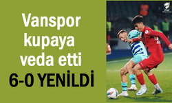 Vanspor kupada yarım düzine gol yedi