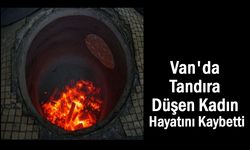 Van'da tandır can aldı
