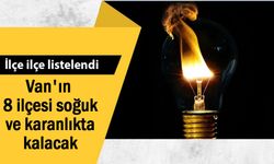 Van’da 8 İlçede Elektrik Kesintisi, Kesinti Saatleri Açıklandı