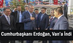Cumhurbaşkanı Erdoğan, Van’a İndi