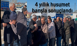 Van’da 4 yıllık husumet barışla sonuçlandı
