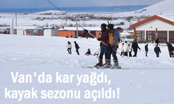 Van'daki kayak merkezi geç de olsa açıldı