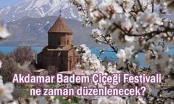 Akdamar Badem Çiçeği Festivali Başlıyor...