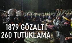 Bin 876 gözaltı, 260 tutuklama
