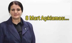 Kuşman Özkaçmaz'dan 8 Mart Mesajı