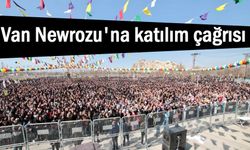 Van Newrozu'na katılım çağrısı