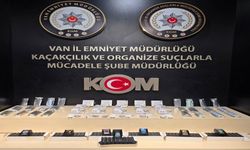 Van’da gümrük kaçakçılığı operasyonları