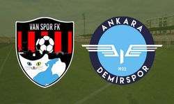 Vanspor- Ankara Demirspor maçı canlı yayınlanacak
