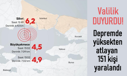 Valilikten İlk Açıklama Geldi: İstanbul'daki depremlerde 151 kişi yaralandı