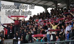 Vanspor play off biletini kaptı