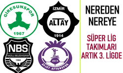 Büyük çöküş: Süper Lig takımları Giresun ve Altay Artık 3. ligde