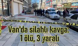 Van'da silahlı kavga: 1 ölü, 3 yaralı