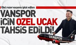 Van spor FK maça özel uçakla gidecek