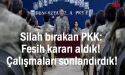 Silah bırakan PKK: Fesih kararı aldık! Çalışmaları sonlandırdık!