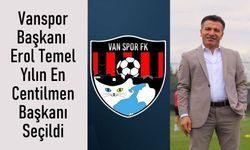 Erol Temel Yılın En Centilmen Başkanı Seçildi