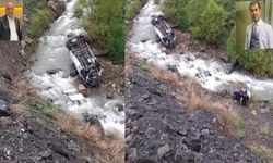 İşçileri taşıyan minibüs dereye uçtu: 2 ölü, 3 yaralı