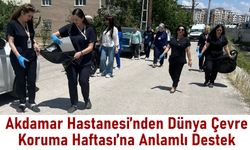 Akdamar Hastanesi’nden Dünya Çevre Koruma Haftası’na Anlamlı Destek