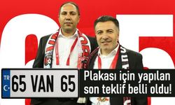 “65 VAN 65” plakası için verilen son teklif