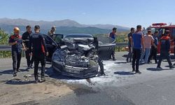 Kaymakam Nurhalil Özçelik trafik kazası geçirdi