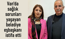 Van'da sağlık sorunları yaşayan belediye eşbaşkanı istifa etti