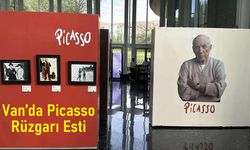 Van’da Picasso Rüzgarı: Orijinal Eserler Sergilendi