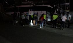 Yolcu otobüsü akaryakıt istasyonuna daldı 8 kişi yaralandı!