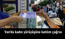 Van’da kadın yürüyüşüne katılım çağrısı