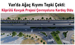 Van’da Ağaç Kıyımı Tepki Çekti: Köprülü Kavşak Vanlıların sabır testi oldu!