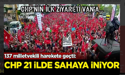 CHP milletvekilleri Van'da sahaya indi!