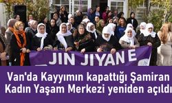 Kayyumun kapattığı kadın yaşam merkezi yeniden açıldı