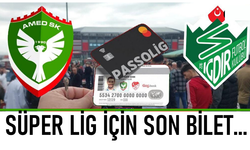 Amedspor'da Süper Lig için son bilet
