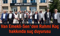Van Emekli-Sen'den Rahmi Koç hakkında suç duyurusu