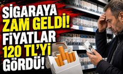 Sigaraya zam geldi! Fiyatlar 120 TL'ye ulaştı