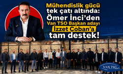 Ömer İnci’den Van TSO Başkan adayı İzzet Çoban’a destek!