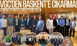 Van ve basının sorunları Ankara'da konuşuldu