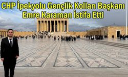 CHP İpekyolu Gençlik Kolları Başkanı Emre Karaman İstifa Etti