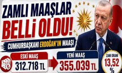 Erdoğan ve milletvekillerine zam; 500 bine dayandı